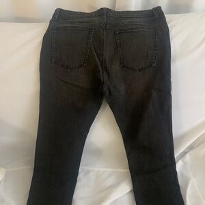 Forever 21 slim men’s black jeans